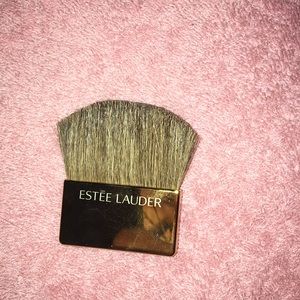 A makeup brush